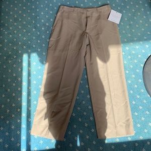 Armani Brown Dress pants 34/31 slacks stretch Collezioni